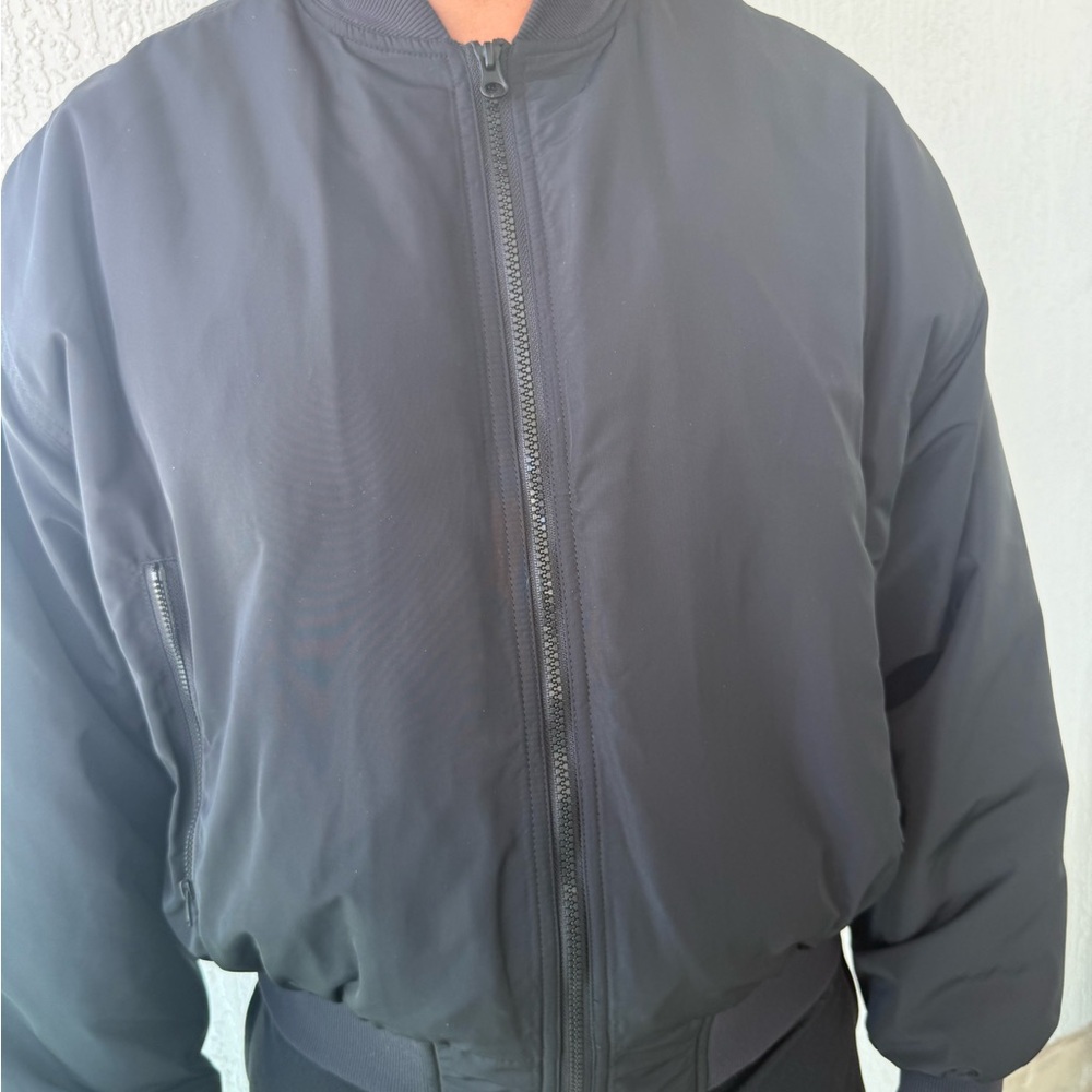 ALO Men's Black Bomber Jacket